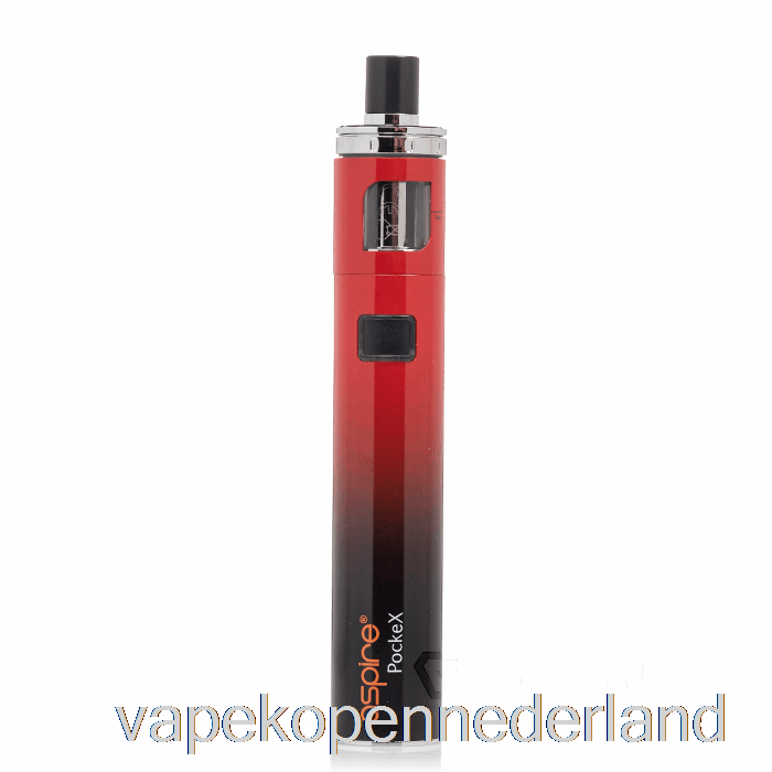 Vape Nederland Aspire Pockex Aio Starterkit [anni] Rood Verloop
